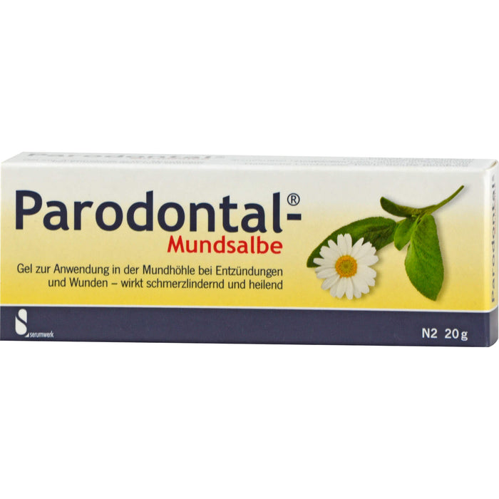Parodontal  Mundsalbe, 20 g Gel