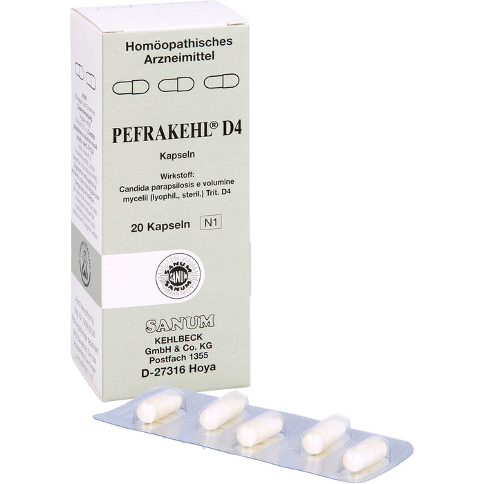 SANUM-KEHLBECK Pefrakehl D4 Kapseln, 20 pc Capsules