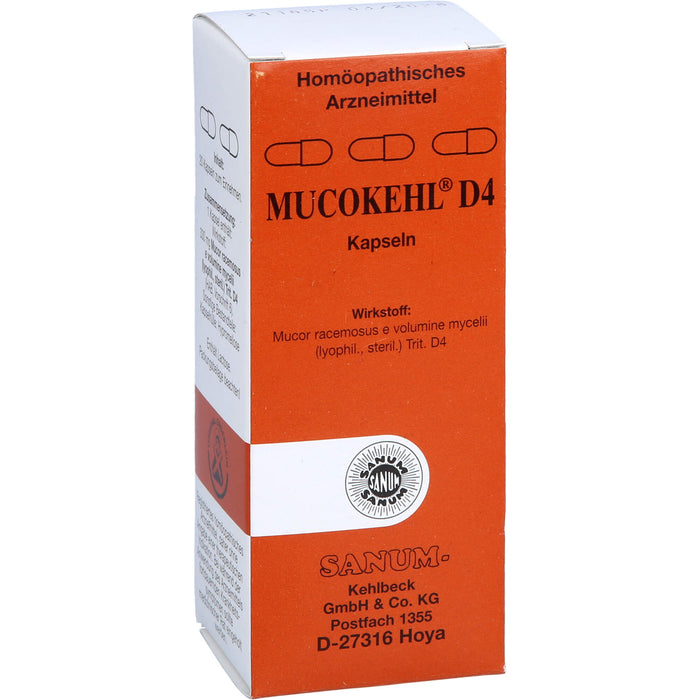 SANUM-KEHLBECK Mucokehl D4 Kapseln, 20 pc Capsules
