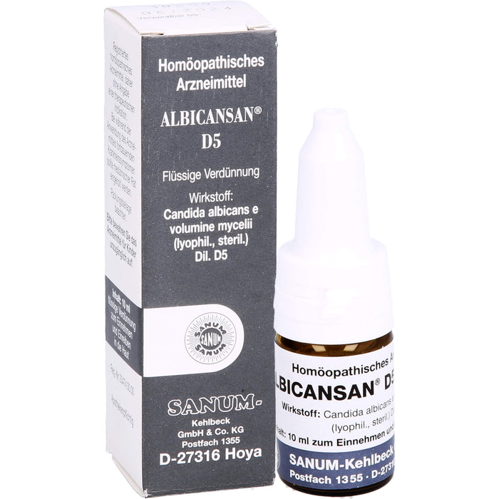 SANUM-KEHLBECK Albicansan D5 flüssige Verdünnung, 10 ml Solution