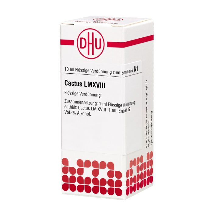 Cactus LM XVIII DHU Dilution, 10 ml Solution