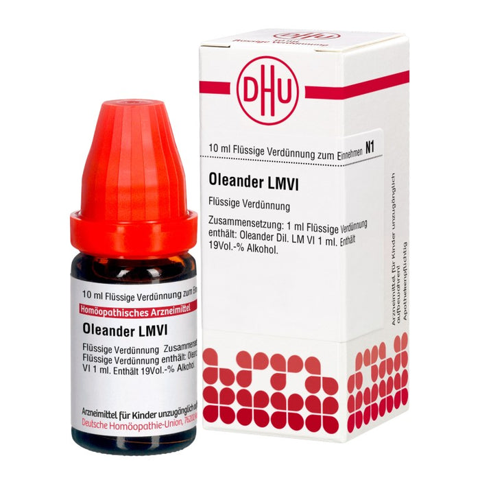 Oleander LM VI DHU Dilution, 10 ml Solution