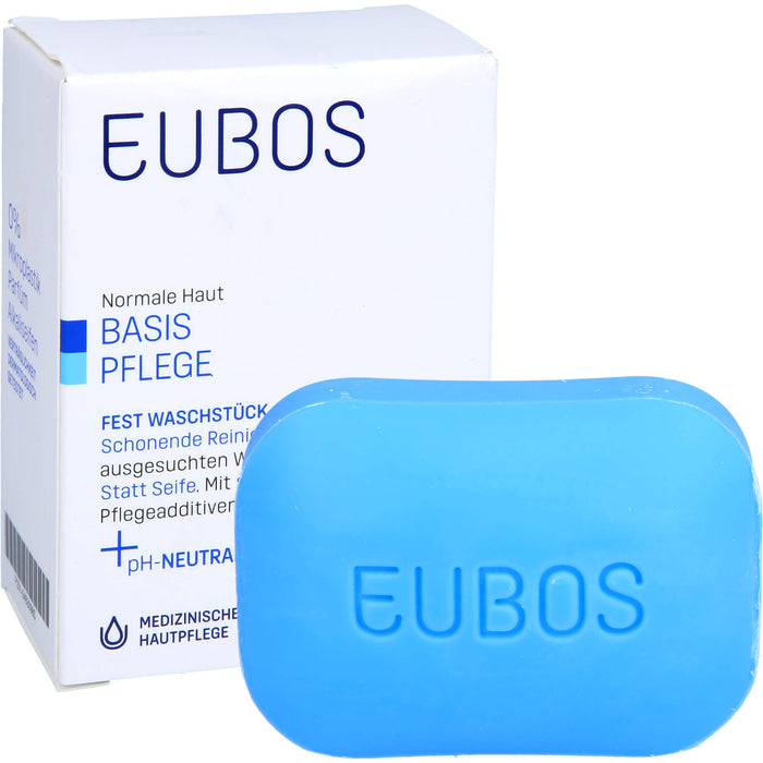 EUBOS Basispflege Fest Waschstück, 1 St. Seifenstück