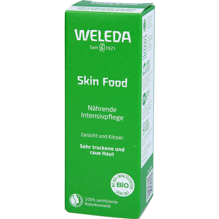 WELEDA Skin Food nährende Intensivpflege für Gesicht und Körper, 30 ml Crème