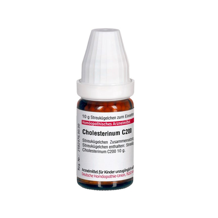 Cholesterinum C200 DHU Globuli, 10 g Globules