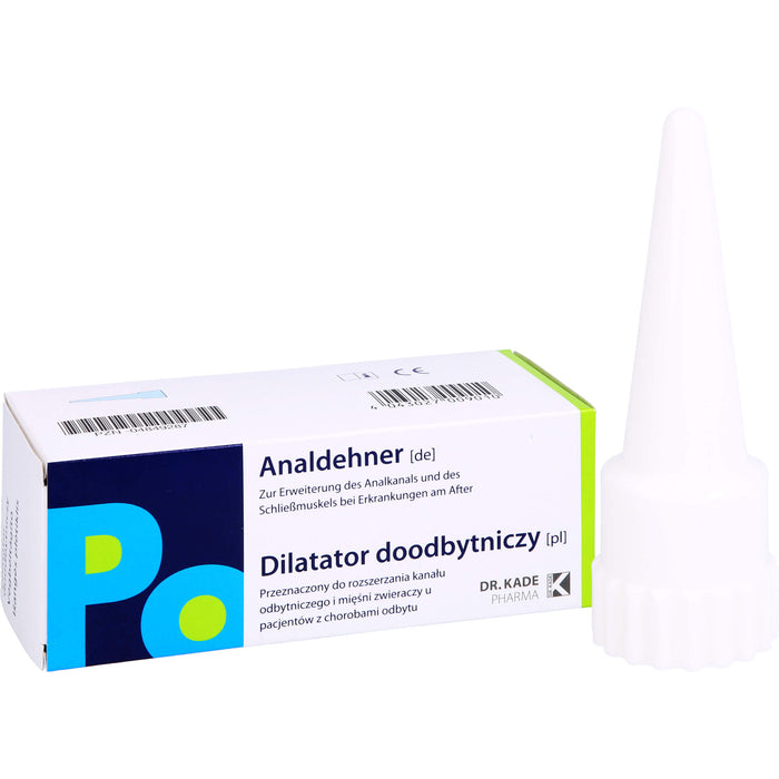 DR. KADE Analdehner zur Erweiterung des Analkanals, 1 pcs. Device