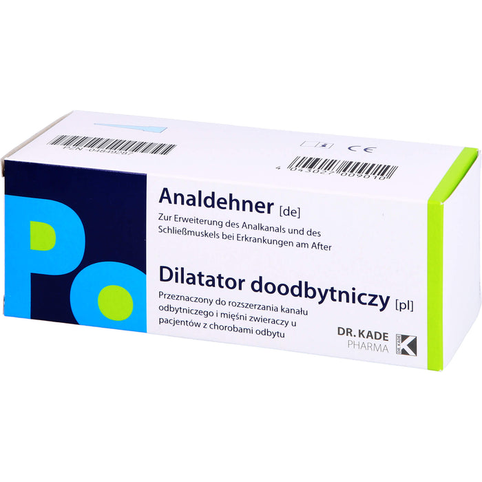 DR. KADE Analdehner zur Erweiterung des Analkanals, 1 pcs. Device