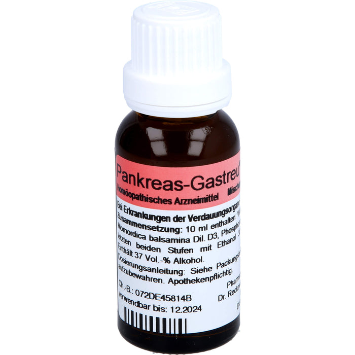 Dr. Reckeweg Pankreas-Gastreu N R72 Mischung bei Erkrankungen der Verdauungsorgane, 22 ml Solution