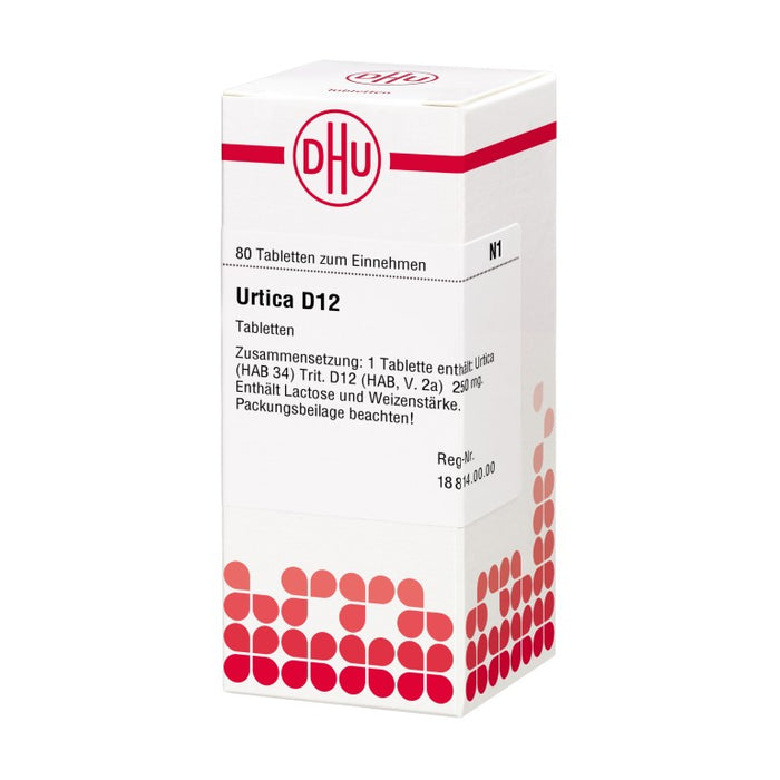 Urtica D12 DHU Tabletten, 80 pcs. Tablets
