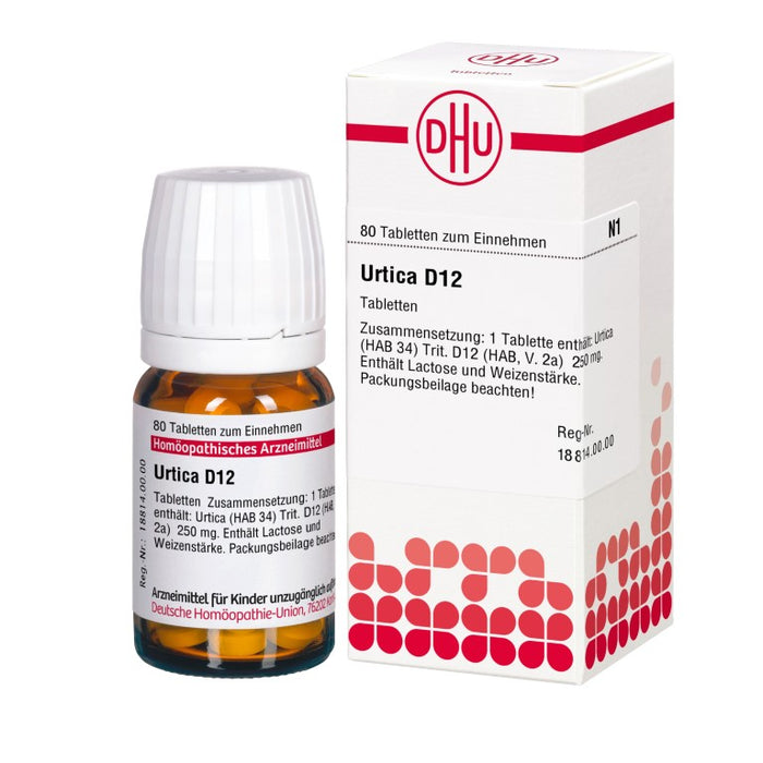 Urtica D12 DHU Tabletten, 80 pcs. Tablets