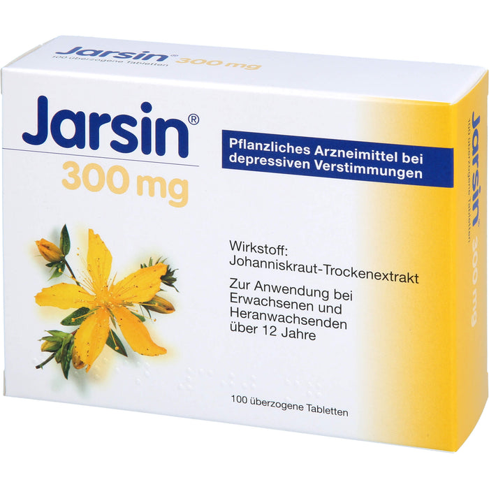 Jarsin  300 mg, überzogene Tabletten, 100 pcs. Tablets