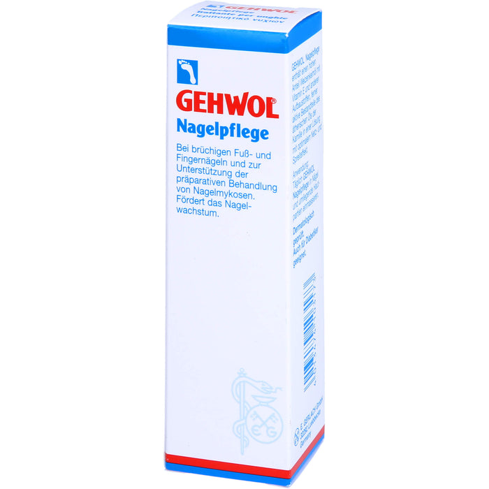GEHWOL Nagelpflege bei brüchigen Fuß- und Fingernägeln, 15 ml Solution