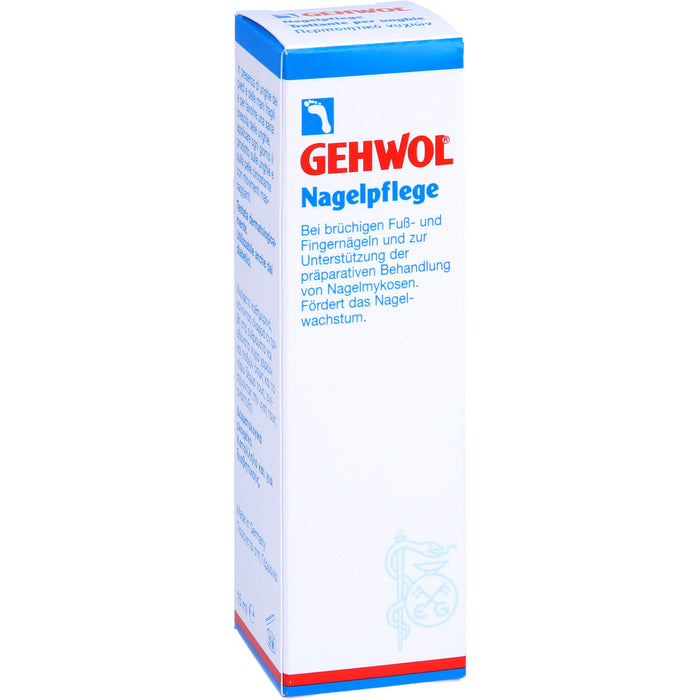 GEHWOL Nagelpflege bei brüchigen Fuß- und Fingernägeln, 15 ml Solution