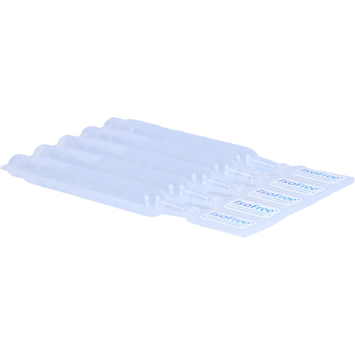IsoFree sterile isotonische Kochsalzlösung zur Nasenreinigung und Inhalation, 25 pcs. Single-dose pipettes