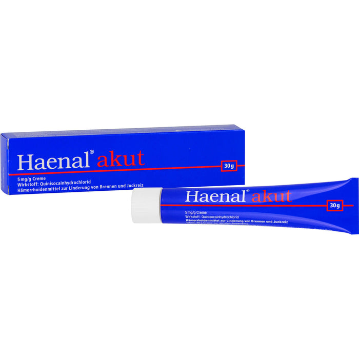 Haenal  akut, 5 mg/g Creme, 30 g Creme