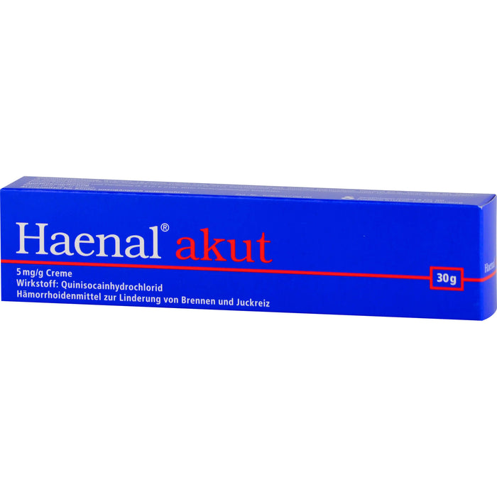 Haenal  akut, 5 mg/g Creme, 30 g Creme