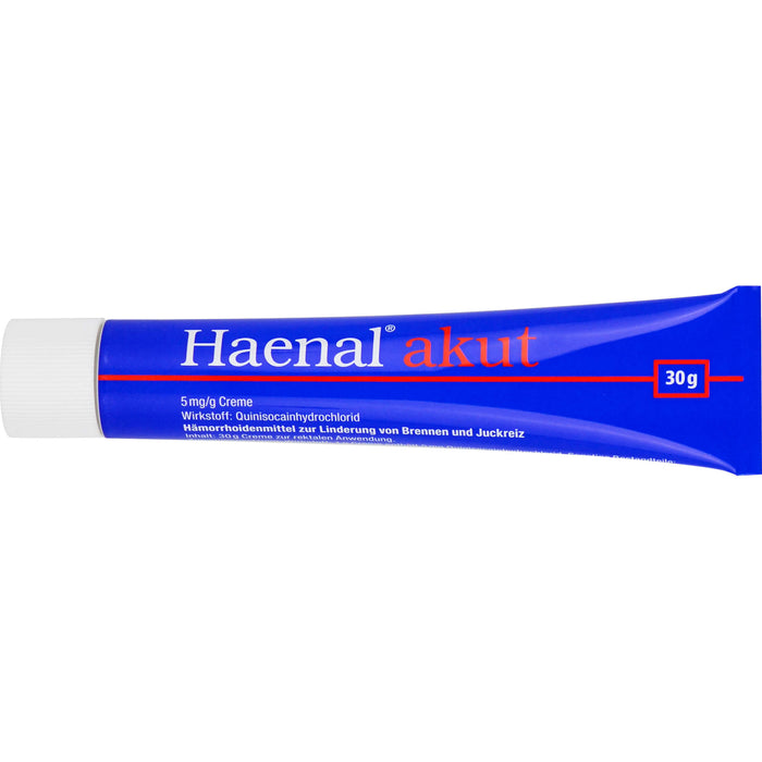 Haenal  akut, 5 mg/g Creme, 30 g Creme