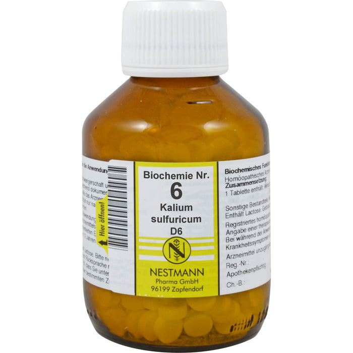 NESTMANN Biochemie 6 Kalium sulfuricum D6 Tabletten, 400 St. Tabletten