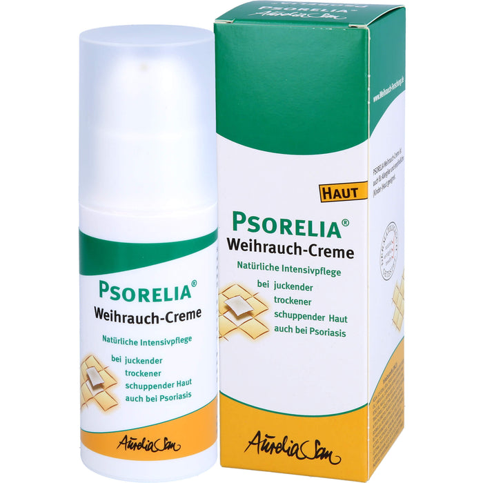 PSORELIA Weihrauch Creme bei juckender, trockener und schuppender Haut, 100 ml Creme