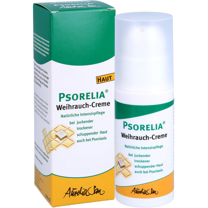 PSORELIA Weihrauch Creme bei juckender, trockener und schuppender Haut, 100 ml Creme