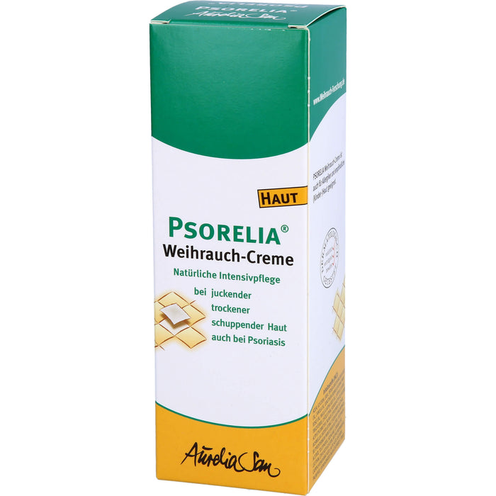 PSORELIA Weihrauch Creme bei juckender, trockener und schuppender Haut, 100 ml Creme
