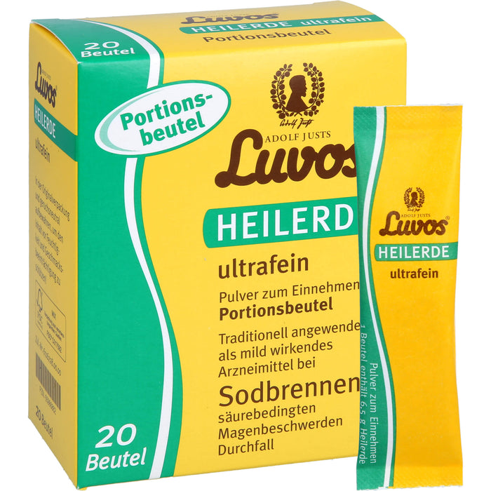 Luvos Heilerde ultrafein Portionsbeutel, 20 g Sachets
