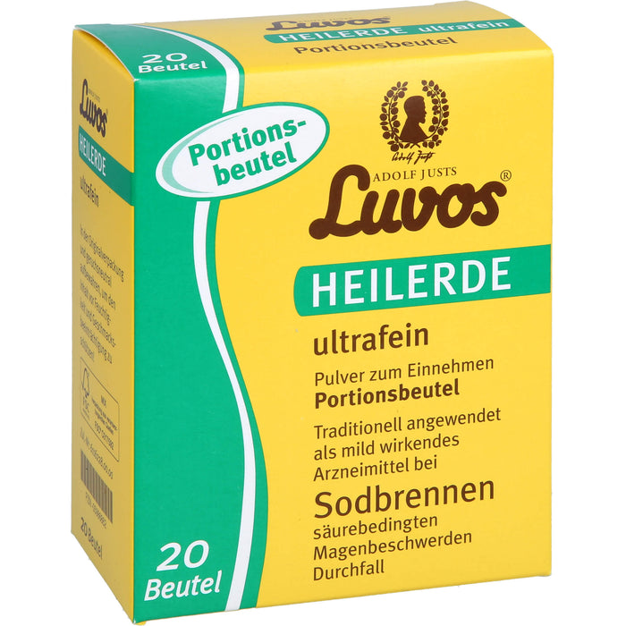 Luvos Heilerde ultrafein Portionsbeutel, 20 g Sachets
