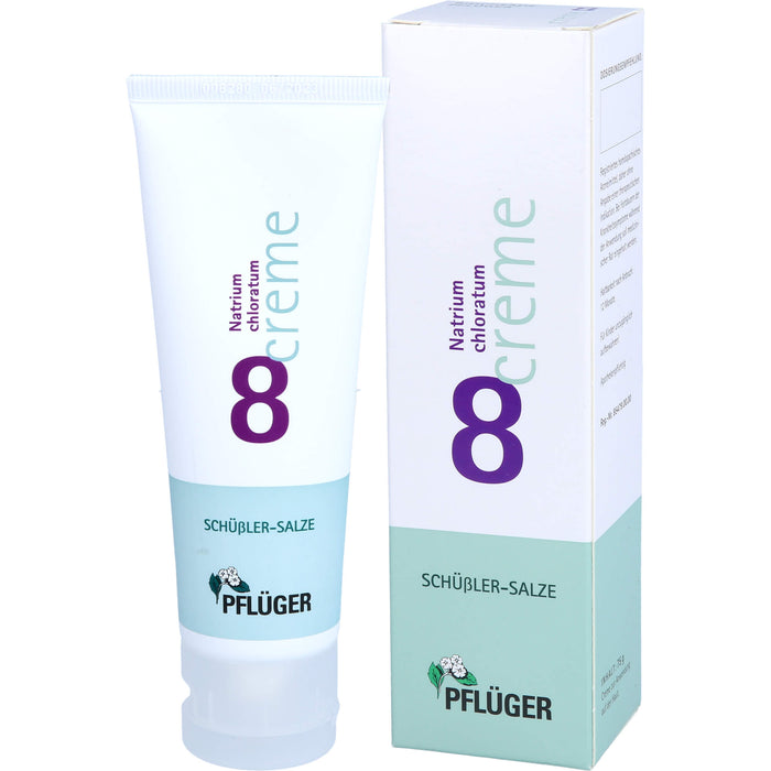 Pflüger Biochemie Nr. 8 Natrium chloratum D4 Creme, 75 g Crème