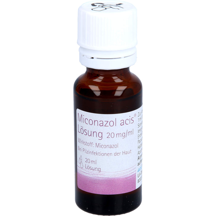 Miconazol acis  Lösung, 20 mg/ml Lösung zur Anwendung auf der Haut, 20 ml Lösung