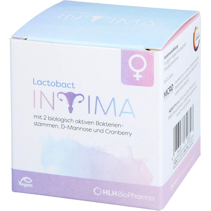 Lactobact INTIMA Kapseln bei Blasenentzündungen und Harnwegsinfekten sowie zur Stärkung der Intimflora, 30 St. Kapseln