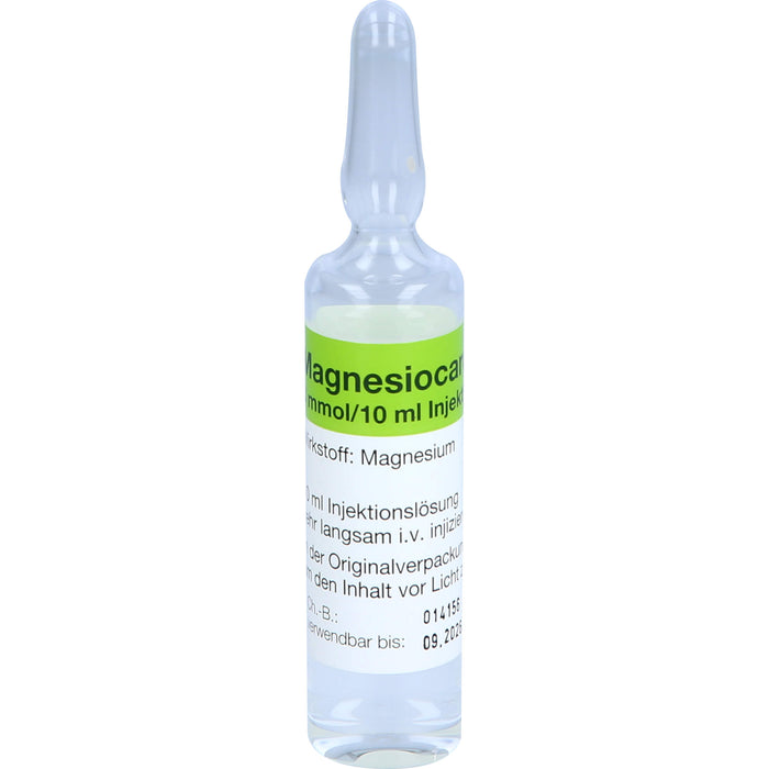 VERLA Magnesiocard i.v. Injektionslösung zur Magnesiumtherapie, 5 pcs. Ampoules