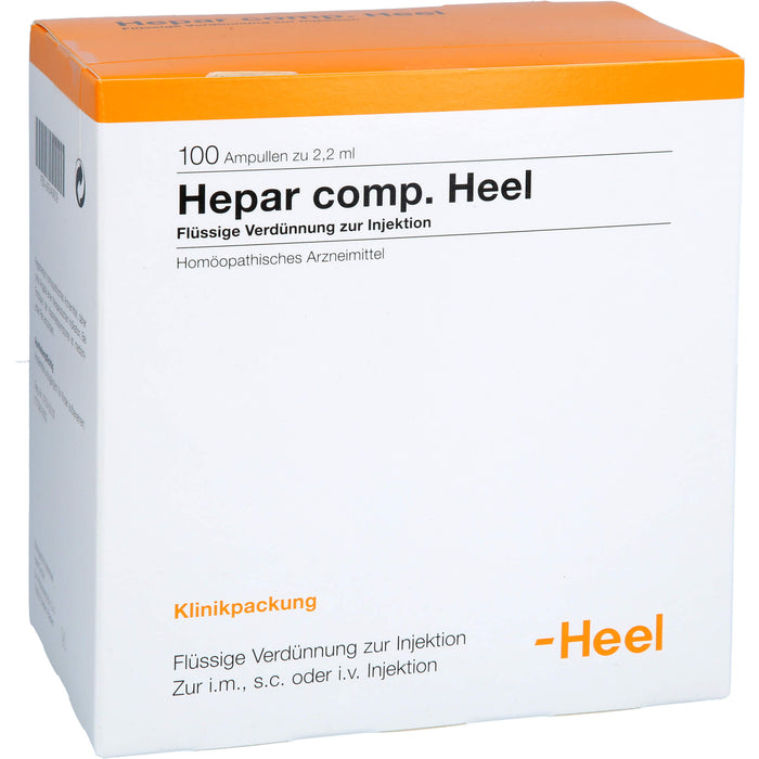 Hepar comp. Heel Amp., 100 pc Ampoules