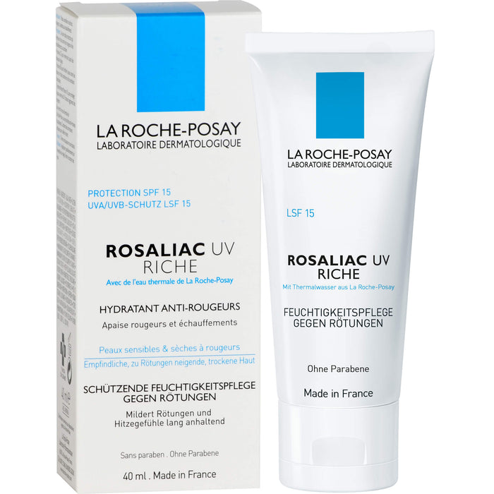La Roche-Posay Rosaliac UV riche Feuchtigkeitspflege, 40 ml Crème