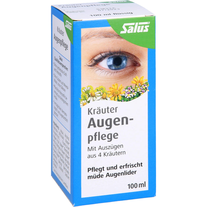 Augenpflege Kräuter Augenkosmetikum äußerl.Salus, 100 ml Solution