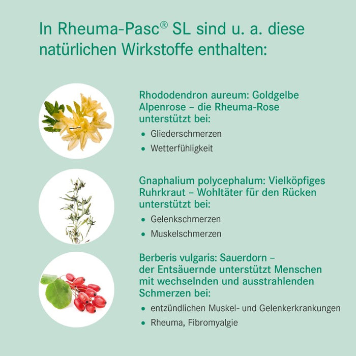 Rheuma-Pasc SL Mischung bei Erkrankungen des Bewegungsapparates, 50 ml Solution