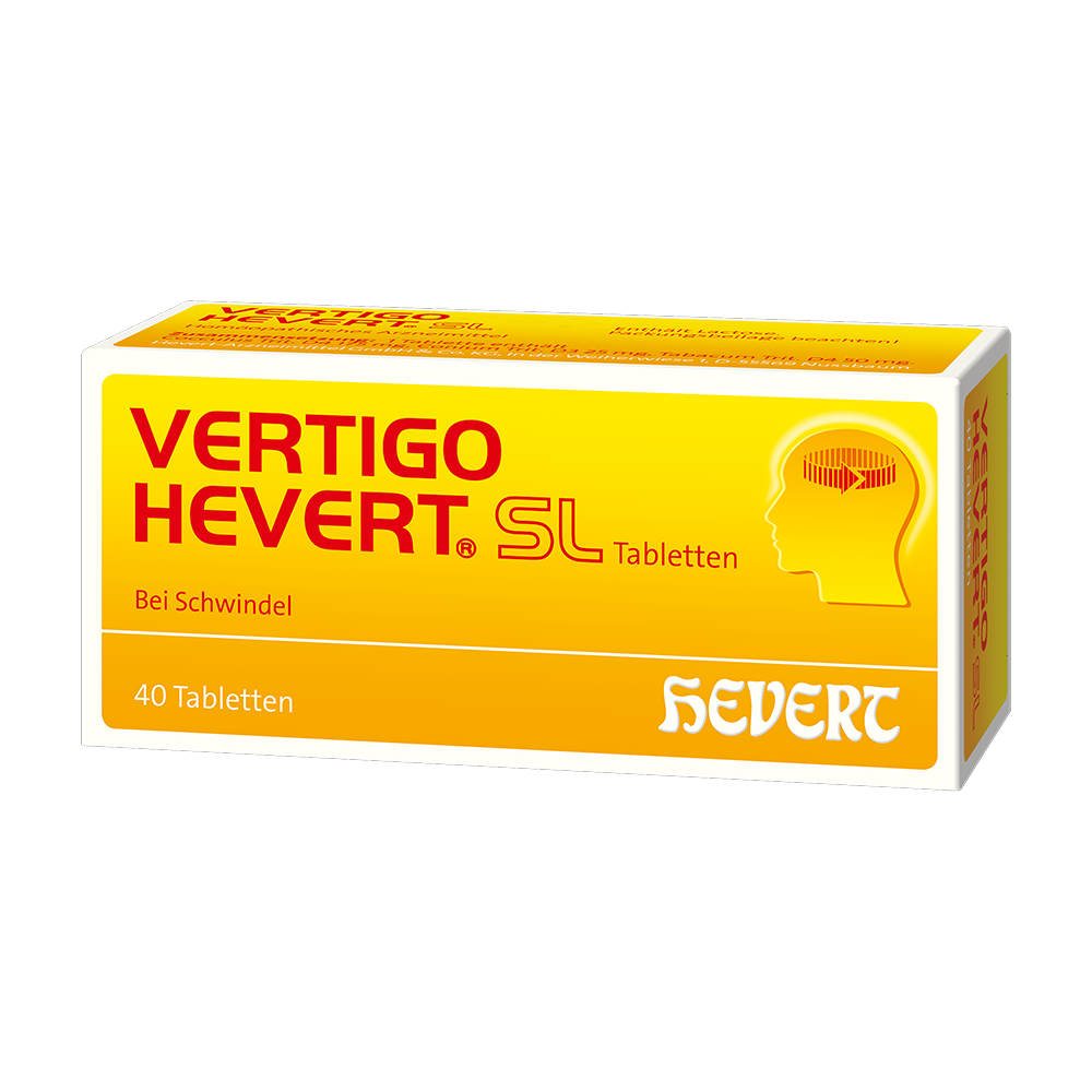 Vertigo Hevert SL, 40 St. Tabletten