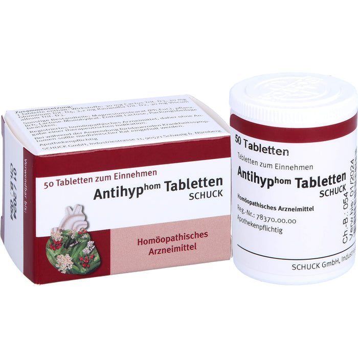 SCHUCK Antihyp Tabletten, 50 pcs. Tablets