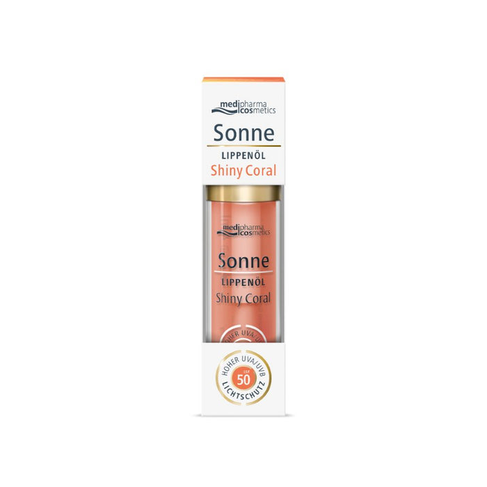 medipharma cosmetics Sonne Lippenöl Shiny Coral, 4 ml Öl