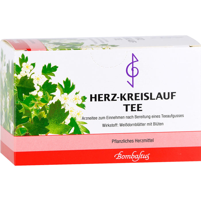 Bombastus Herz-Kreislauf-Tee, 20 pc Sac filtrant