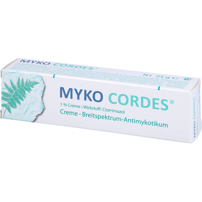 Myko Cordes  1% Creme, 25 g Crème