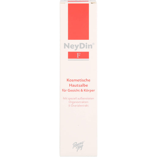 NeyDin F Kosmetische Hautsalbe für Gesicht und Körper, 50 ml Salbe