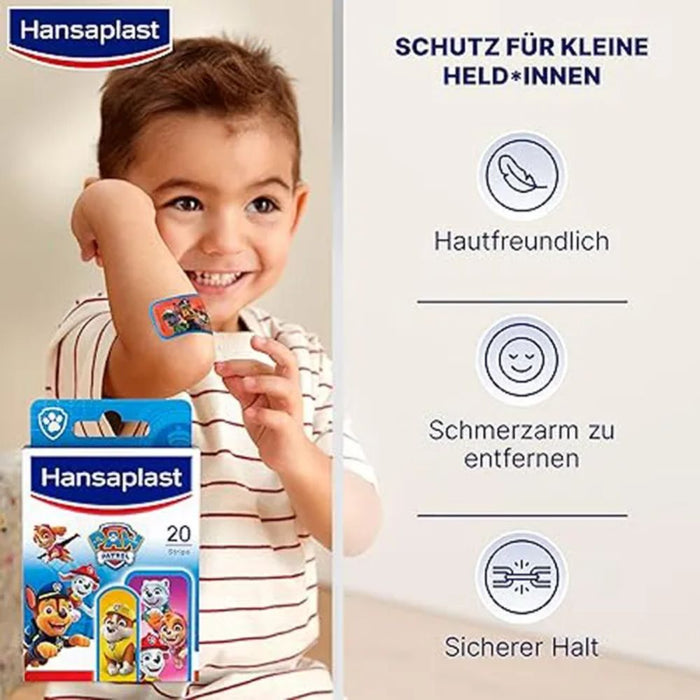 HANSAPLAST Kinder Pflasterstrips Paw Patrol, 20 pcs. Patch