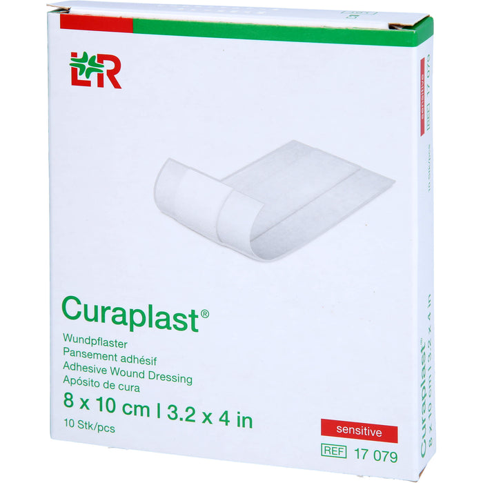 Curaplast sensitive Wundschnnellverband 4x10cm, 10 pc Pansement