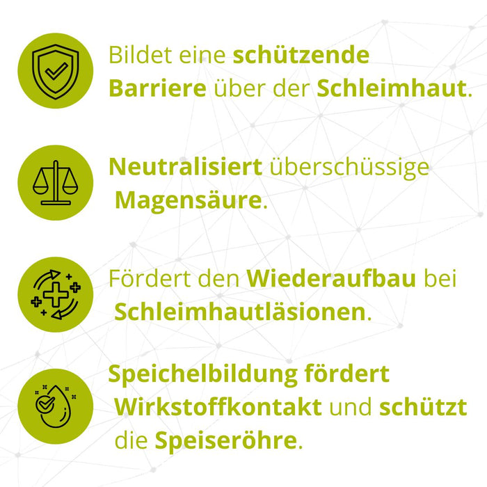 ESOXX Defence - Schnelle Hilfe bei Sodbrennen & Reflux, schützt Speiseröhre und Magen - mit Hyaluronsäure, Chondroitinsulfat & Magnesiumtrisilikat - glutenfrei & laktosefrei, 20 pcs. Tablets