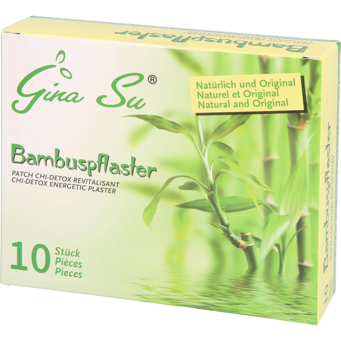 Gina Su Bambuspflaster, 10 pc Pansement