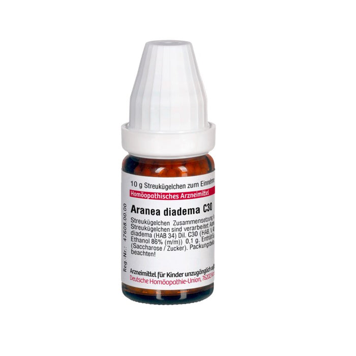 Aranea diadema C30 DHU Globuli, 10 g Globules