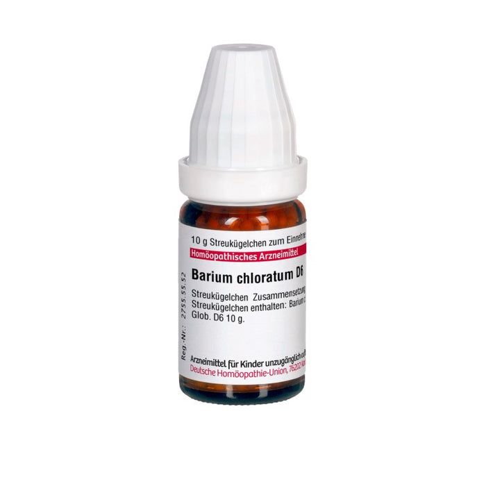 Barium chloratum D6 DHU Globuli, 10 g Globules