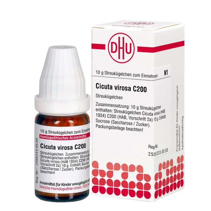 Cicuta virosa C200 DHU Globuli, 10 g Globules
