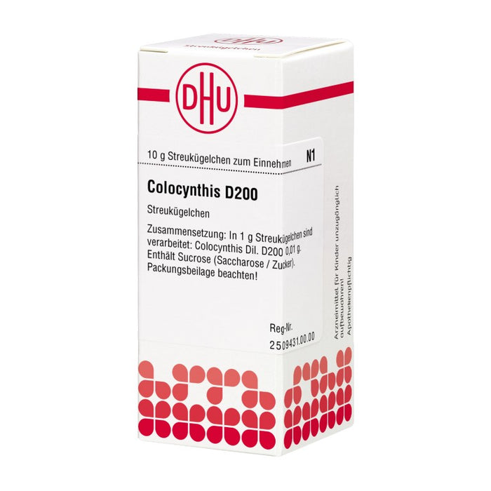 Colocynthis D200 DHU Globuli, 10 g Globules