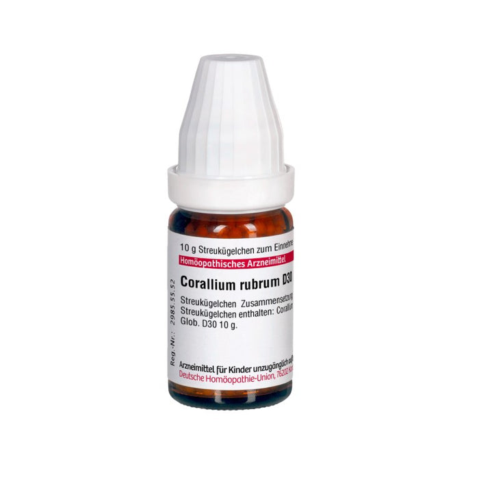 Corallium rubrum D30 DHU Globuli, 10 g Globules